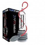 <strong>Гидропомпа Hydromax X50 Xtreme с прозрачной колбой</strong> <br />
XTREME X50 является самой мощной в мире гидропомпой! В комплект добавлена воздушная помпа и шланг которые, с помощью которых очень быстро можно снять нагрузку, спустив давление через клапан. <div class="charTableblock"> </div> Гидропомпа Hydromax X50 Xtreme с прозрачной колбой
XTREME X50 является самой мощной в мире гидропомпой! В комплект добавлена воздушная помпа и шланг которые, с помощью которых очень быстро можно снять нагрузку, спустив давление через клапан.