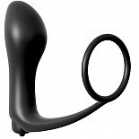        Ass-Gasm Cockring Vibrating Plug  
     Anal Fantasy Collection  Ass-gasm COCKRING plug -           .