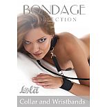    Bondage Collection Collar and Wristbands ,  
   100%   .