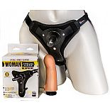 <strong>Пояс для женщин с внутренней насадкой WOMAN STRAP</strong> <br />
Пояс из неопрена для женщин. <div class="charTableblock"><div><span>Цвет</span>: черный</div><div><span>Особенности</span>: трусики; vac-u-lock; с дополнительной стимуляцией</div><div><span>Материал</span>: киберкожа</div><div><span>Производитель</span>: LOVETOY (А-Полимер), Россия</div></div> Пояс для женщин с внутренней насадкой WOMAN STRAP
Пояс из неопрена для женщин.