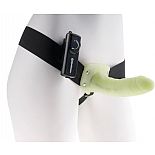 <strong>Флуоресцентный полый страпон унисекс с вибрацией For Him or Her Vibrating Hollow Strap-On - 15 см.</strong> <br />
Флуоресцентный страпон унисекс с вибрацией For Him or Her Vibrating Hollow Strap-On. <div class="charTableblock"><div><span>Длина, см</span>: 15.00</div><div><span>Диаметр, см</span>: 4.50</div><div><span>Длина, см</span>: 13-16</div><div><span>Диаметр, см</span>: 4</div><div><span>Материал</span>: ПВХ (PVC)</div><div><span>Цвет</span>: другой</div><div><span>Особенности</span>: комплект; с вибрацией; светящийся</div></div> Флуоресцентный полый страпон унисекс с вибрацией For Him or Her Vibrating Hollow Strap-On - 15 см.
Флуоресцентный страпон унисекс с вибрацией For Him or Her Vibrating Hollow Strap-On.