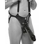 <strong>Страпон-система с чёрной насадкой 12 Hollow Strap-On Suspender System - 30 см.</strong> <br />
Когда размер имеет значение, и вы ищете экстремальный полый страп-он, система King Cock - идеальный выбор для невероятных результатов. <div class="charTableblock"><div><span>Длина, см</span>: 30.00</div><div><span>Диаметр, см</span>: 5.80</div><div><span>Длина, см</span>: 25 и более</div><div><span>Диаметр, см</span>: 5</div><div><span>Материал</span>: ПВХ (PVC)</div><div><span>Цвет</span>: черный</div><div><span>Особенности</span>: комплект</div></div> Страпон-система с чёрной насадкой 12 Hollow Strap-On Suspender System - 30 см.
Когда размер имеет значение, и вы ищете экстремальный полый страп-он, система King Cock - идеальный выбор для невероятных результатов.