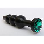 <strong>Чёрная анальная ёлочка с зеленым кристаллом - 11,2 см.</strong> <br />
Анальная пробка брутального черного цвета с ярким кристаллом внесет разнообразие в вашу интимную жизнь. <div class="charTableblock"><div><span>Длина, см</span>: 11.20</div><div><span>Диаметр, см</span>: 2.90</div><div><span>Материал</span>: металл</div><div><span>Длина, см</span>: 9-12</div><div><span>Диаметр, см</span>: 2</div></div> Чёрная анальная ёлочка с зеленым кристаллом - 11,2 см.
Анальная пробка брутального черного цвета с ярким кристаллом внесет разнообразие в вашу интимную жизнь.