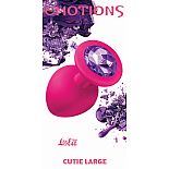 <strong>Анальная пробка Emotions Cutie Large Pink dark purple crystal 4013-02Lola</strong> <br />
<div class="charTableblock"> </div> Анальная пробка Emotions Cutie Large Pink dark purple crystal 4013-02Lola