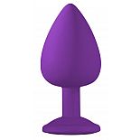 <strong>Большая фиолетовая анальная пробка Emotions Cutie Large с голубым кристаллом - 10 см.</strong> <br />
Анальная пробка конусообразной формы, выполнена из гипоаллергенного силикона и украшена красивой стразой в основании. <div class="charTableblock"><div><span>Длина, см</span>: 10.00</div><div><span>Диаметр, см</span>: 4.20</div><div><span>Материал</span>: силикон</div><div><span>Длина, см</span>: 9-12</div><div><span>Диаметр, см</span>: 4</div></div> Большая фиолетовая анальная пробка Emotions Cutie Large с голубым кристаллом - 10 см.
Анальная пробка конусообразной формы, выполнена из гипоаллергенного силикона и украшена красивой стразой в основании.