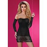 <strong>Ажурное платье с открытыми плечами Paolina</strong> <br />
Ажурное платье с открытыми плечами Paolina. <div class="charTableblock"><div><span>Размер</span>: S (42-44); M (44-46); L (46-48)</div><div><span>Цвет</span>: черный</div><div><span>Производитель</span>: Livia Corsetti, Польша</div><div><span>В наличии</span>: S-M-L, черный</div></div> Ажурное платье с открытыми плечами Paolina
Ажурное платье с открытыми плечами Paolina.