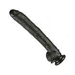 <strong>Черный длинный фаллоимитатор с мошонкой</strong> <br />
Длина этого грандиозного латексного фаллоимитатора составляет 39 см, диаметр - 5 см! Тонкий пенис с поджатой мошонкой. <div class="charTableblock"><div><span>Длина, см</span>: 39</div><div><span>Диаметр, см</span>: 5</div><div><span>Материал</span>: латкес</div><div><span>Цвет</span>: черный</div><div><span>Особенности</span>: на присоске; с мошонкой</div><div><span>Длина, см</span>: 25 и более</div><div><span>Диаметр, см</span>: 5</div><div><span>Производитель</span>: Doc Johnson, США</div></div> Черный длинный фаллоимитатор с мошонкой
Длина этого грандиозного латексного фаллоимитатора составляет 39 см, диаметр - 5 см! Тонкий пенис с поджатой мошонкой.