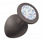 <strong>Чёрная анальная пробка Emotions Cutie Large с прозрачным кристаллом - 10 см.</strong> <br />
Анальная пробка конусообразной формы, выполнена из гипоаллергенного силикона и украшена красивой стразой в основании. <div class="charTableblock"><div><span>Длина, см</span>: 10.00</div><div><span>Диаметр, см</span>: 4.20</div><div><span>Материал</span>: силикон</div><div><span>Длина, см</span>: 9-12</div><div><span>Диаметр, см</span>: 4</div></div> Чёрная анальная пробка Emotions Cutie Large с прозрачным кристаллом - 10 см.
Анальная пробка конусообразной формы, выполнена из гипоаллергенного силикона и украшена красивой стразой в основании.