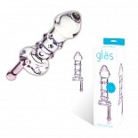 <strong>Небольшой фаллос с ручкой CANDY LAND JUICER GLAS-21</strong> <br />
Небольшой, длиной 11,5 см и максимальным диаметром головки 3,3 см со стимулирующими точками по все длине из розового и голубого стекла. <div class="charTableblock"><div><span>Длина, см</span>: 11.5</div><div><span>Диаметр, см</span>: 3.3</div><div><span>Материал</span>: стекло</div><div><span>Цвет</span>: прозрачный</div><div><span>Длина, см</span>: 9-12</div><div><span>Диаметр, см</span>: 3</div></div> Небольшой фаллос с ручкой CANDY LAND JUICER GLAS-21
Небольшой, длиной 11,5 см и максимальным диаметром головки 3,3 см со стимулирующими точками по все длине из розового и голубого стекла.