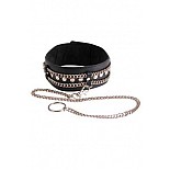 <strong>Ошейник с цепью черный</strong> <br />
Изготовлен из натуральной кожи с велюровой подкладкой. <div class="charTableblock"><div><span>Материал</span>: кожа</div><div><span>Цвет</span>: черный</div></div> Ошейник с цепью черный
Изготовлен из натуральной кожи с велюровой подкладкой.