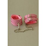 <strong>Оковы розовые с мехом</strong> <br />
<div class="charTableblock"><div><span>Материал</span>: кожзам</div><div><span>Цвет</span>: красный, розовый</div><div><span>Производитель</span>: Sitabella, Россия</div></div> Оковы розовые с мехом