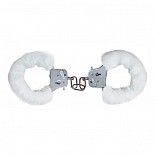 ��������� � ����� Furry Fun Cuffs White 9503 
