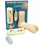 ������-����������� Pussy ( Dream toys 50315) 
������-����������� Pussy - ����� ����������� ������ ������ ����� 11 ��, ��������� 3,5. ������� ��������� � ���� ������� ��� ����� ������� 0,5 ��, ��������� ������������ ��������� ������������� �� 6 ��. � �������� ������ �����-���� (����������� � ��������� �����) � �������� ������� ���������� ���������. ��� ���� ��������� ��� ��������� ��.
