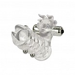 <strong>Вибронасадка с клиторальным стимулятором El Toro Enhancer W/Beads 1631-20BXSE</strong> <br />
Прозрачная вибронасадка с клиторальным стимулятором в виде быка. <div class="charTableblock"> </div> Вибронасадка с клиторальным стимулятором El Toro Enhancer W/Beads 1631-20BXSE
Прозрачная вибронасадка с клиторальным стимулятором в виде быка.