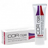 <strong>Мужской пролонгирующий крем Corrige, 28 мл</strong> <br />
Крем для продления полового акта. <div class="charTableblock"> </div> Мужской пролонгирующий крем Corrige, 28 мл
Крем для продления полового акта.