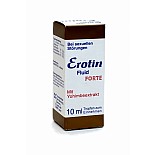 <strong>Капли Erotin Fluid Forte, 10 мл</strong> <br />
Усиливающее половой инстинкт средство для устранения нарушений потенции и для повышения либидо. <div class="charTableblock"> </div> Капли Erotin Fluid Forte, 10 мл
Усиливающее половой инстинкт средство для устранения нарушений потенции и для повышения либидо.