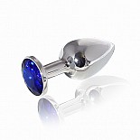 �������� ������ Butt Plug Silver Small Blue 
����������� �� ����������� ����� � ��������� ��������.