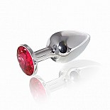 �������� ������ Butt Plug Silver Small Ruby 
����������� �� ����������� ����� � ��������� ��������.