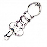 <strong>Стеклянная анальная пробка с ручкой, 13 см</strong> <br />
Абсолютно прозрачная пробка для анальной стимуляции со специальной ручкой, с помощью которой можно крутить игрушку. Головка снабжена глубокими ложбинками, на теле фаллоса есть точки и объемные полосы нежного розового оттенка. <div class="charTableblock"><div><span>Длина, см</span>: 13</div><div><span>Диаметр, см</span>: 4</div><div><span>Материал</span>: стекло</div><div><span>Цвет</span>: прозрачный</div><div><span>Длина, см</span>: 13-16</div><div><span>Диаметр, см</span>: 4</div></div> Стеклянная анальная пробка с ручкой, 13 см
Абсолютно прозрачная пробка для анальной стимуляции со специальной ручкой, с помощью которой можно крутить игрушку. Головка снабжена глубокими ложбинками, на теле фаллоса есть точки и объемные полосы нежного розового оттенка.