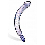 <strong>Стеклянный выгнутый стимулятор U-Turn Love Cane, 25 см</strong> <br />
Изогнутый фаллос ручной работы из прозрачного стекла с двуцветной объемной спиралью внутри и с кольцом-рукояткой. <div class="charTableblock"><div><span>Длина, см</span>: 25</div><div><span>Диаметр, см</span>: 4,5</div><div><span>Материал</span>: стекло</div><div><span>Цвет</span>: прозрачный</div><div><span>Особенности</span>: без мошонки</div><div><span>Длина, см</span>: 25 и более</div><div><span>Диаметр, см</span>: 4</div><div><span>Производитель</span>: Glas, США</div></div> Стеклянный выгнутый стимулятор U-Turn Love Cane, 25 см
Изогнутый фаллос ручной работы из прозрачного стекла с двуцветной объемной спиралью внутри и с кольцом-рукояткой.