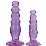 <strong>Набор фиолетовых анальных пробок</strong> <br />
Чтобы узнать, насколько сильными могут быть ощущения от анальной стимуляции, вам нужен лишь этот фиолетовый набор. <br><br>
Две чудесные упругие «ёлочки» из геля – одна больше другой – подарят вам чувственные проникновения и самые сильные оргазмы. <br><br>
Маленькая или большая… Какую бы пробку вы ни выбрали, погружение будет сладким и заводным.
<div class="charTableblock"><div><span>Длина, см</span>: 14,5</div><div><span>Диаметр, см</span>: 3,4</div><div><span>Материал</span>: гель</div><div><span>Цвет</span>: другой</div><div><span>Особенности</span>: пробка; цепочки, бусы</div><div><span>Особенности</span>: без вибрации</div><div><span>Длина, см</span>: 13-16</div><div><span>Диаметр, см</span>: 3</div></div> Набор фиолетовых анальных пробок
Чтобы узнать, насколько сильными могут быть ощущения от анальной стимуляции, вам нужен лишь этот фиолетовый набор. <br><br>
Две чудесные упругие «ёлочки» из геля – одна больше другой – подарят вам чувственные проникновения и самые сильные оргазмы. <br><br>
Маленькая или большая… Какую бы пробку вы ни выбрали, погружение будет сладким и заводным.