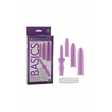 ������������� Dilator Set Purple Dilator with 4 Sizes & Sleeve � ��������� ���������� 
�������� � ������� ������� Dilator Set �� ��������� Dr. Laura Berman. ���, ���� �� ������� �����, ��� ����� �������� �� ��������, ��������, ������������� � ����� ������ �������� � 4 ���������. �������� ����, ���������, ���� ������������ � ����� �����. �����: 11,5�� � 3,75�� (�������������); 9�� � 2�� (�����); 11,5�� � 2,5�� (�������); 17,25�� � 3,75�� (�������); ��������: ABS/TPR; �������������: California Exotic Novelties.