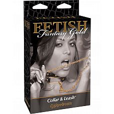 ������� Fetish Fantasy Gold Collar & Leash � �������� ������ � ������� 
