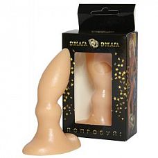 <strong>Изогнутая анальная пробка телесного цвета - 10 см.</strong> <br />
Анальный стимулятор - пробка из нежного материала. Мягкая и удобная, имеет естественный изгиб. <div class="charTableblock"><div><span>Длина, см</span>: 10.00</div><div><span>Диаметр, см</span>: 2.50</div><div><span>Материал</span>: ПВХ (PVC)</div><div><span>Цвет</span>: телесный</div><div><span>Особенности</span>: пробка</div><div><span>Особенности</span>: без вибрации</div><div><span>Длина, см</span>: 9-12</div><div><span>Диаметр, см</span>: 2</div></div> Изогнутая анальная пробка телесного цвета - 10 см.
Анальный стимулятор - пробка из нежного материала. Мягкая и удобная, имеет естественный изгиб.