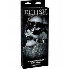  Masquerade Mask & Ball Gag      
 Masquerade Mask & Ball Gag -    .