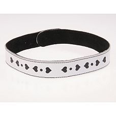 <strong>Ошейник кожаный белый шириной 20мм с аппликацией в виде сердечек 3108-3</strong> <br />
Изготовлен из натуральной кожи с велюровой подкладкой.<div class="charTableblock"><div><span>Материал</span>: кожа</div><div><span>Цвет</span>: белый</div></div> Ошейник кожаный белый шириной 20мм с аппликацией в виде сердечек 3108-3
Изготовлен из натуральной кожи с велюровой подкладкой.