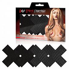 <strong>Набор пэстисов из пары однотонных и пары с рисунком Classic Black</strong> <br />
Больше никаких неудобств и неудобного белья, когда одеваешь сексуальные платья и топы, например, на романтическое свидание! Добавьте сексуальности своему имиджу! Новые соблазнительные платья и топы без бретелей, красивое декольте - все может быть в вашем новом стиле, и вы можете не бояться, что будет открыто слишком много! Две пары черных пэстисов в форме крестов - первая пара покрыта гладким сатином, вторая пара - с рисунком под змеиную кожу.<div class="charTableblock"> </div> Набор пэстисов из пары однотонных и пары с рисунком Classic Black
Больше никаких неудобств и неудобного белья, когда одеваешь сексуальные платья и топы, например, на романтическое свидание! Добавьте сексуальности своему имиджу! Новые соблазнительные платья и топы без бретелей, красивое декольте - все может быть в вашем новом стиле, и вы можете не бояться, что будет открыто слишком много! Две пары черных пэстисов в форме крестов - первая пара покрыта гладким сатином, вторая пара - с рисунком под змеиную кожу.