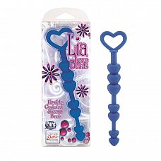 <strong>Синие анальные бусы LIA LOVE BEADS - 17 см.</strong> <br />
Оригинальные анальные бусы в виде сердечек, выполненные из чистейшего голубого силикона.<div class="charTableblock"><div><span>Длина, см</span>: 17.80</div><div><span>Диаметр, см</span>: 2.50</div><div><span>Материал</span>: силикон</div><div><span>Длина, см</span>: 17-20</div><div><span>Диаметр, см</span>: 2</div></div> Синие анальные бусы LIA LOVE BEADS - 17 см.
Оригинальные анальные бусы в виде сердечек, выполненные из чистейшего голубого силикона.