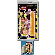 <strong>Вибрирующий член *живое тело*</strong> <br />
Вибрирующий имитатор члена из материала *живое тело* длиной 19 см, диаметр головки 3 см, диаметр основания 4 см. Очень мягкий и приятный на ощупь. Пульт управления вибрацией встроенный. В комплект входит лубрикант-смазка.<div class="charTableblock"> </div> Вибрирующий член *живое тело*
Вибрирующий имитатор члена из материала *живое тело* длиной 19 см, диаметр головки 3 см, диаметр основания 4 см. Очень мягкий и приятный на ощупь. Пульт управления вибрацией встроенный. В комплект входит лубрикант-смазка.