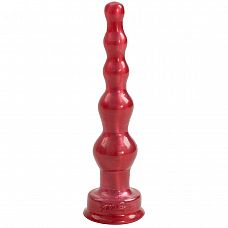 <strong>Красная анальная ёлочка LIPSTICK - 16,5 см.</strong> <br />
Анальная елка красного перламутрового цвета.<div class="charTableblock"><div><span>Длина, см</span>: 16.5</div><div><span>Диаметр, см</span>: 3.5</div><div><span>Материал</span>: ПВХ (PVC)</div><div><span>Цвет</span>: красный/розовый</div><div><span>Особенности</span>: цепочки, бусы</div><div><span>Длина, см</span>: 13-16</div><div><span>Диаметр, см</span>: 3</div></div> Красная анальная ёлочка LIPSTICK - 16,5 см.
Анальная елка красного перламутрового цвета.