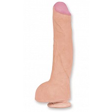 <strong>Реалистичный фаллоимитатор Джон Холмс UR3</strong> <br />
Гигант-фаллоимитатор ультрареалистик. Копия пениса известной порно-звезды Джона Холмса. Длина это гиганта 30 см от основания, диаметр аж 5,3 см. В комплекте тальк для ухода за изделием и конечно же фото порнозвезды. <div class="charTableblock"><div><span>Длина, см</span>: 30</div><div><span>Диаметр, см</span>: 5.3</div><div><span>Материал</span>: UR3 (ультра-реалистик 3.0)</div><div><span>Цвет</span>: телесный</div><div><span>Особенности</span>: на присоске; с мошонкой; слепок порнозвезды</div><div><span>Длина, см</span>: 25 и более</div><div><span>Диаметр, см</span>: 5</div><div><span>Производитель</span>: Doc Johnson, США</div></div> Реалистичный фаллоимитатор Джон Холмс UR3
Гигант-фаллоимитатор ультрареалистик. Копия пениса известной порно-звезды Джона Холмса. Длина это гиганта 30 см от основания, диаметр аж 5,3 см. В комплекте тальк для ухода за изделием и конечно же фото порнозвезды.