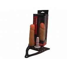 <strong>Телесный страпон с розовой головкой на регулируемых трусиках - 17,5 см.</strong> <br />
Благодаря своей форме и текстуре, страпон точно передает все линии и изгибы реального мужского пениса.<div class="charTableblock"><div><span>Длина, см</span>: 17.5</div><div><span>Диаметр, см</span>: 4.1</div><div><span>Длина, см</span>: 17-20</div><div><span>Диаметр, см</span>: 4</div><div><span>Материал</span>: ПВХ (PVC)</div><div><span>Цвет</span>: телесный</div><div><span>Особенности</span>: комплект; vac-u-lock</div></div> Телесный страпон с розовой головкой на регулируемых трусиках - 17,5 см.
Благодаря своей форме и текстуре, страпон точно передает все линии и изгибы реального мужского пениса.