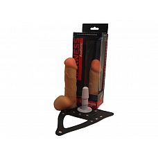 <strong>Фаллоимитатор с мошонкой на регулируемых трусиках с плагом - 17,8 см.</strong> <br />
Фаллоимитатор с регулируемым поясом станет ласковым помощником в сексуальных играх партнеров.<div class="charTableblock"><div><span>Длина, см</span>: 17.8</div><div><span>Диаметр, см</span>: 4.2</div><div><span>Длина, см</span>: 17-20</div><div><span>Диаметр, см</span>: 4</div><div><span>Материал</span>: ПВХ (PVC)</div><div><span>Цвет</span>: телесный</div><div><span>Особенности</span>: комплект; vac-u-lock</div></div> Фаллоимитатор с мошонкой на регулируемых трусиках с плагом - 17,8 см.
Фаллоимитатор с регулируемым поясом станет ласковым помощником в сексуальных играх партнеров.