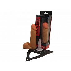 <strong>Реалистичная насадка-фаллос на трусиках с плугом - 19 см.</strong> <br />
Страпон имеет рельефный ствол с гладкой головкой.<div class="charTableblock"><div><span>Длина, см</span>: 18</div><div><span>Диаметр, см</span>: 4.5</div><div><span>Длина, см</span>: 17-20</div><div><span>Диаметр, см</span>: 4</div><div><span>Материал</span>: ПВХ (PVC)</div><div><span>Цвет</span>: телесный</div><div><span>Особенности</span>: комплект; vac-u-lock</div></div> Реалистичная насадка-фаллос на трусиках с плугом - 19 см.
Страпон имеет рельефный ствол с гладкой головкой.