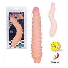 <strong>Гнущийся вибромассажер с хребтом</strong> <br />
Вибромассажер с рельефной поверхностью и возможностью изгибаться в любых положениях. Длина 21 см. Диаметр 4 см.<div class="charTableblock"><div><span>Материал</span>: TPE / TPR</div><div><span>Длина, см</span>: 19.80</div><div><span>Диаметр, см</span>: 4.10</div><div><span>Длина, см</span>: 17-20</div><div><span>Диаметр, см</span>: 4</div><div><span>Производитель</span>: Baile, Китай</div></div> Гнущийся вибромассажер с хребтом
Вибромассажер с рельефной поверхностью и возможностью изгибаться в любых положениях. Длина 21 см. Диаметр 4 см.