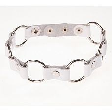 <strong>Белый кожаный ошейник с кольцами </strong> <br />
Изготовлен из натуральной кожи.<div class="charTableblock"><div><span>Материал</span>: кожа</div><div><span>Цвет</span>: белый</div><div><span>Производитель</span>: Sitabella, Россия</div></div> Белый кожаный ошейник с кольцами
Изготовлен из натуральной кожи.