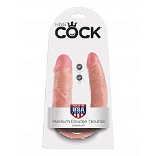   U-SHAPED MEDIUM DOUBLE TROUBLE   
  U-SHAPED MEDIUM DOUBLE TROUBLE    KING COCK     PVC - ,    - ,       .