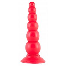 <strong>Красная анальная ёлочка с 6 шариками - 17,5 см. </strong> <br />
Анальная втулка.<div class="charTableblock"><div><span>Длина, см</span>: 17.5</div><div><span>Диаметр, см</span>: 4.5</div><div><span>Материал</span>: силикон</div><div><span>Цвет</span>: красный/розовый</div><div><span>Особенности</span>: цепочки, бусы</div><div><span>Длина, см</span>: 17-20</div><div><span>Диаметр, см</span>: 4</div></div> Красная анальная ёлочка с 6 шариками - 17,5 см.
Анальная втулка.