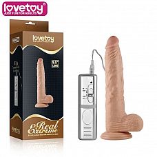 <strong>Рельефный вибратор-реалистик на присоске Real Extreme - 19 см.</strong> <br />
Реалистичный вибратор Lovetoy Real Extreme с присоской.<div class="charTableblock"><div><span>Длина, см</span>: 19</div><div><span>Диаметр, см</span>: 3.8</div><div><span>Материал</span>: ПВХ (PVC)</div><div><span>Цвет</span>: телесный</div><div><span>Особенности</span>: на присоске; с мошонкой; с вибрацией</div><div><span>Длина, см</span>: 17-20</div><div><span>Диаметр, см</span>: 3</div><div><span>Производитель</span>: Lovetoy, Китай</div></div> Рельефный вибратор-реалистик на присоске Real Extreme - 19 см.
Реалистичный вибратор Lovetoy Real Extreme с присоской.