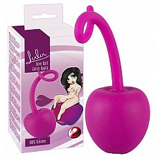 <strong>Вагинальный шарик в форме вишенки Lulu</strong> <br />
Вагинальный шарик необычной формы, напоминающей вишенку, имеет невероятно приятную на ощупь бархатистую поверхность.<div class="charTableblock"><div><span>Материал</span>: силикон</div><div><span>Диаметр, см</span>: 4.00</div><div><span>Диаметр, см</span>: 4</div><div><span>Производитель</span>: Orion, Германия</div></div> Вагинальный шарик в форме вишенки Lulu
Вагинальный шарик необычной формы, напоминающей вишенку, имеет невероятно приятную на ощупь бархатистую поверхность.
