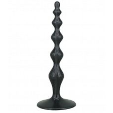 <strong>Чёрная анальная цепочка на широком основании - 19.8 см.</strong> <br />
Анальная цепочка, выполненная из материала TPR.<div class="charTableblock"><div><span>Длина, см</span>: 19.80</div><div><span>Диаметр, см</span>: 2.60</div><div><span>Материал</span>: TPE / TPR</div><div><span>Длина, см</span>: 17-20</div><div><span>Диаметр, см</span>: 2</div></div> Чёрная анальная цепочка на широком основании - 19.8 см.
Анальная цепочка, выполненная из материала TPR.