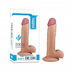 <strong>Фаллоимитатор-реалистик The Ultra Soft Dude - 22,8 см.</strong> <br />
Фаллоимитатор-реалистик The Ultra Soft Dude. Оснащён подошвой-присоской.<div class="charTableblock"><div><span>Длина, см</span>: 22.8</div><div><span>Диаметр, см</span>: 4.1</div><div><span>Материал</span>: TPE / TPR</div><div><span>Цвет</span>: телесный</div><div><span>Особенности</span>: на присоске; с мошонкой</div><div><span>Длина, см</span>: 21-24</div><div><span>Диаметр, см</span>: 4</div><div><span>Производитель</span>: Lovetoy, Китай</div></div> Фаллоимитатор-реалистик The Ultra Soft Dude - 22,8 см.
Фаллоимитатор-реалистик The Ultra Soft Dude. Оснащён подошвой-присоской.