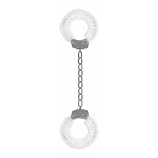  Beginner s Legcuffs Furry White     
          .