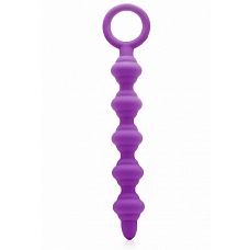<strong>Фиолетовая анальная цепочка Wrick Purple - 18 см.</strong> <br />
Гибкая анальная цепочка фиолетового цвета из 5 звеньев одного диаметра.<div class="charTableblock"><div><span>Длина, см</span>: 18.00</div><div><span>Диаметр, см</span>: 2.30</div><div><span>Материал</span>: силикон</div><div><span>Длина, см</span>: 17-20</div><div><span>Диаметр, см</span>: 2</div></div> Фиолетовая анальная цепочка Wrick Purple - 18 см.
Гибкая анальная цепочка фиолетового цвета из 5 звеньев одного диаметра.