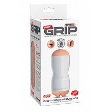 ����������� ������-����� Pipedream Extreme Toyz Tight Grip Pussy & Mouth Masturbator 
����������� ������-����� Pipedream Extreme Toyz Tight Grip Pussy & Mouth Masturbator ��������  ������� � ����� ������ ���������� ������� ��� �������������, ��� � ��������� �����.