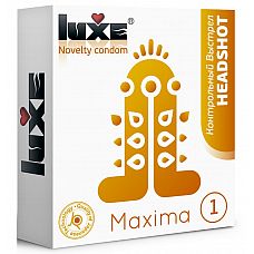 <strong>Презерватив Luxe Maxima WHITE Контрольный Выстрeл - 1 шт.</strong> <br />
С этим презервативом вам не придётся беспокоиться о ЗППП, нежелательной беременности и о том, что ваша девушка останется неудовлетворённой.<div class="charTableblock"><div><span>Производитель</span>: Luxe, Китай</div></div> Презерватив Luxe Maxima WHITE Контрольный Выстрeл - 1 шт.
С этим презервативом вам не придётся беспокоиться о ЗППП, нежелательной беременности и о том, что ваша девушка останется неудовлетворённой.